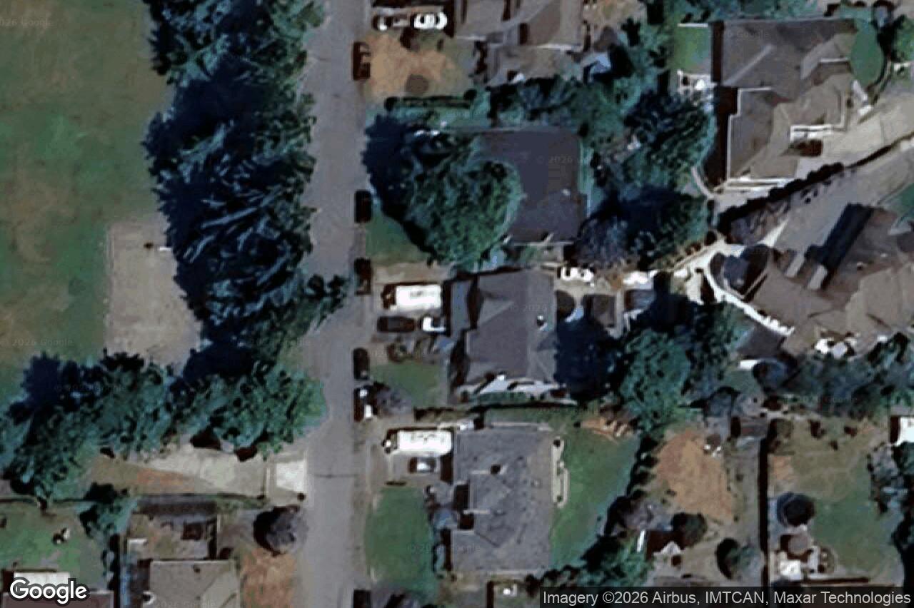 Aerial view of 6435 Loganberry Pl, Central Saanich