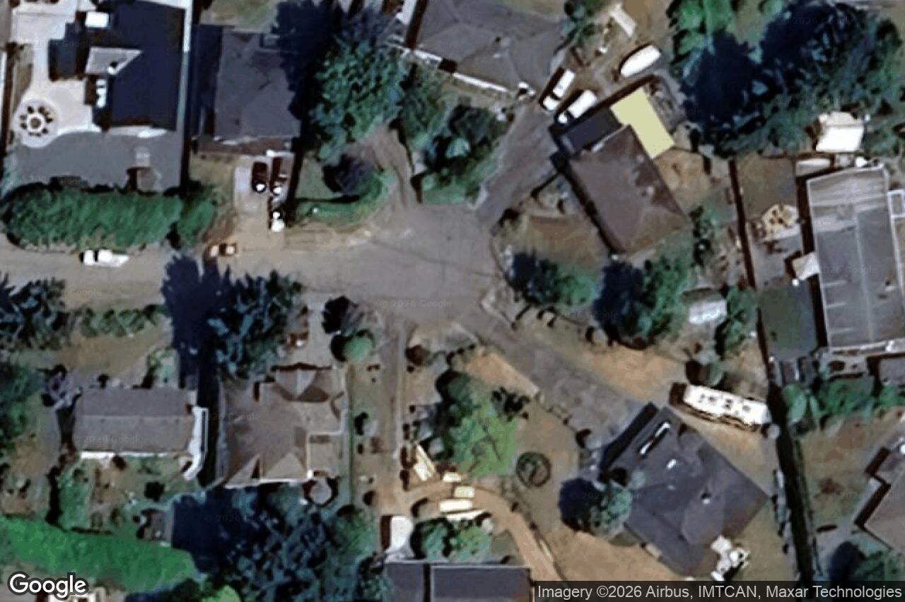 Aerial view of 2391 Alta Vista Pl, Central Saanich