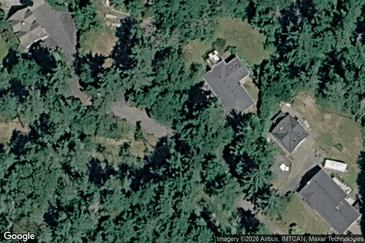 Aerial view of 1046 Greig Ave, Central Saanich