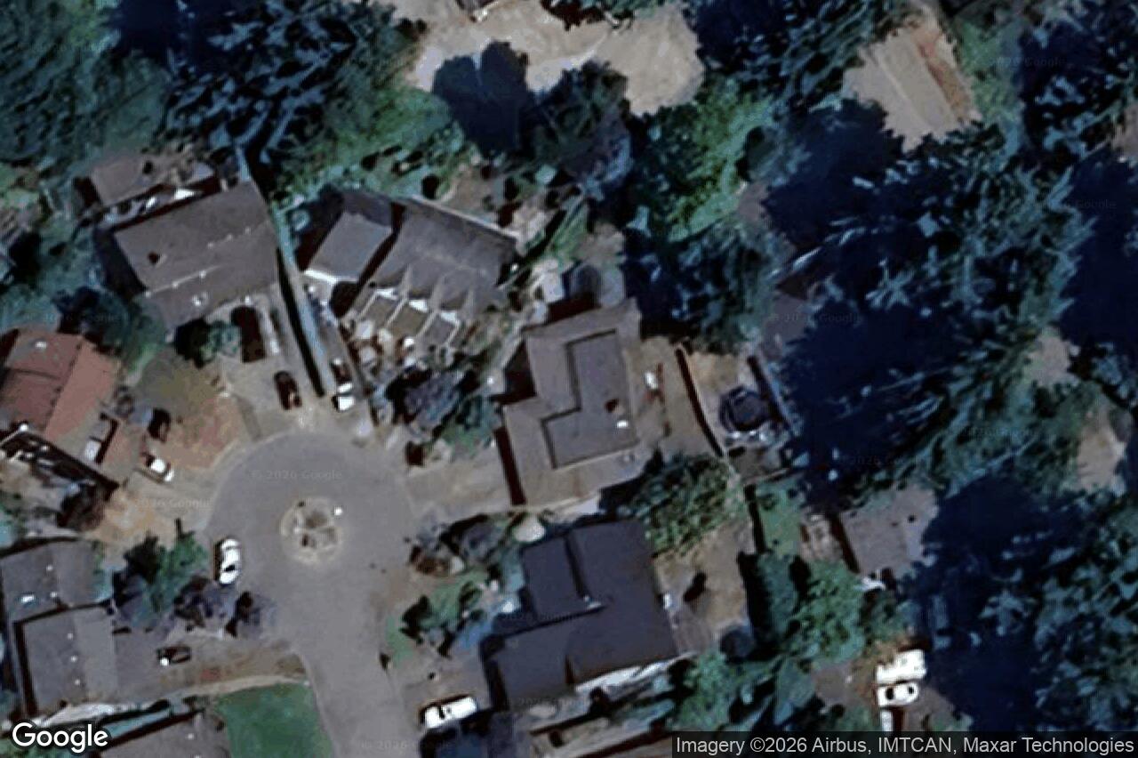 Aerial view of 2435 Eastgate Pl, Central Saanich