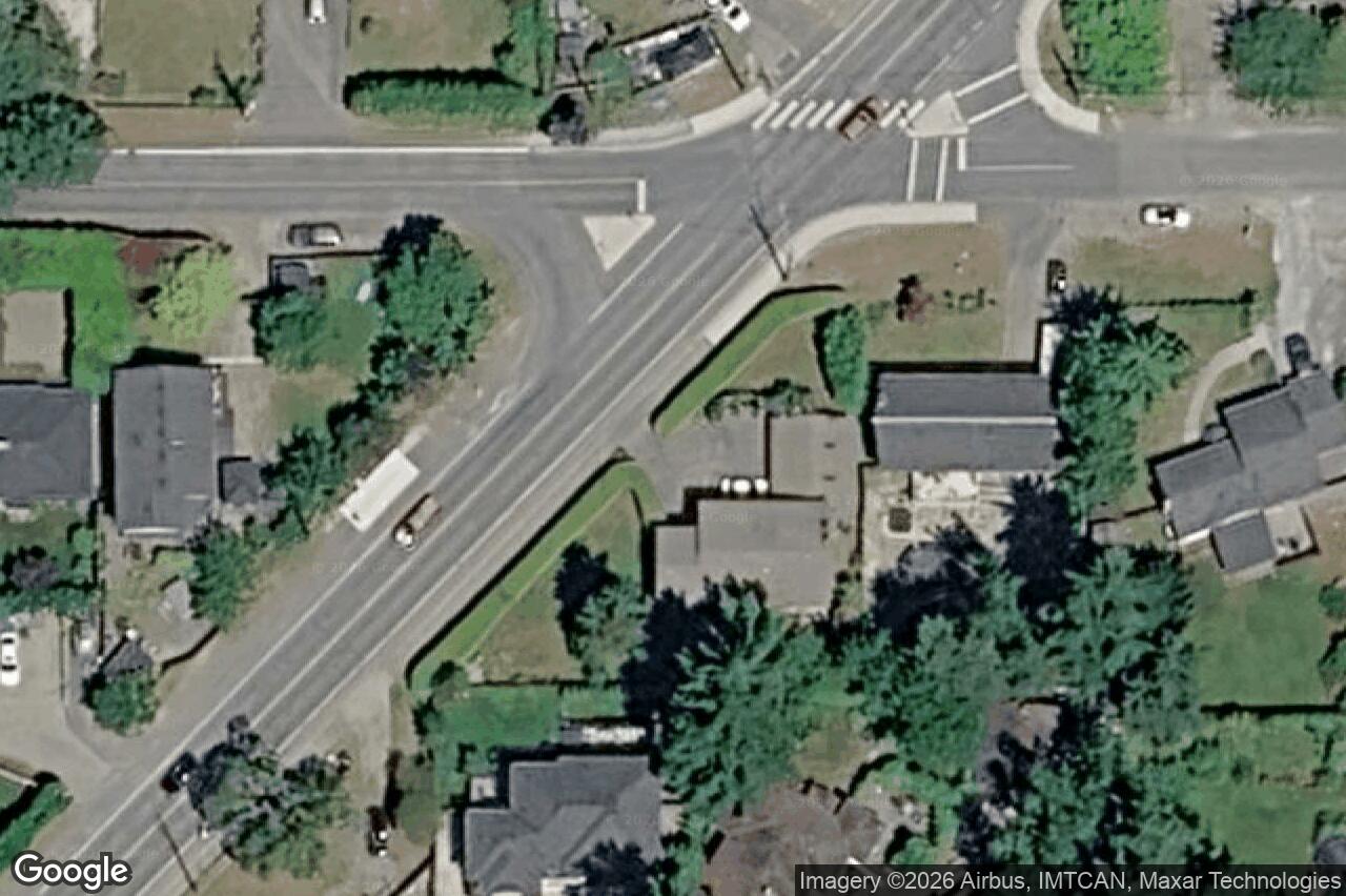 Aerial view of 6989 Wallace Dr, Central Saanich