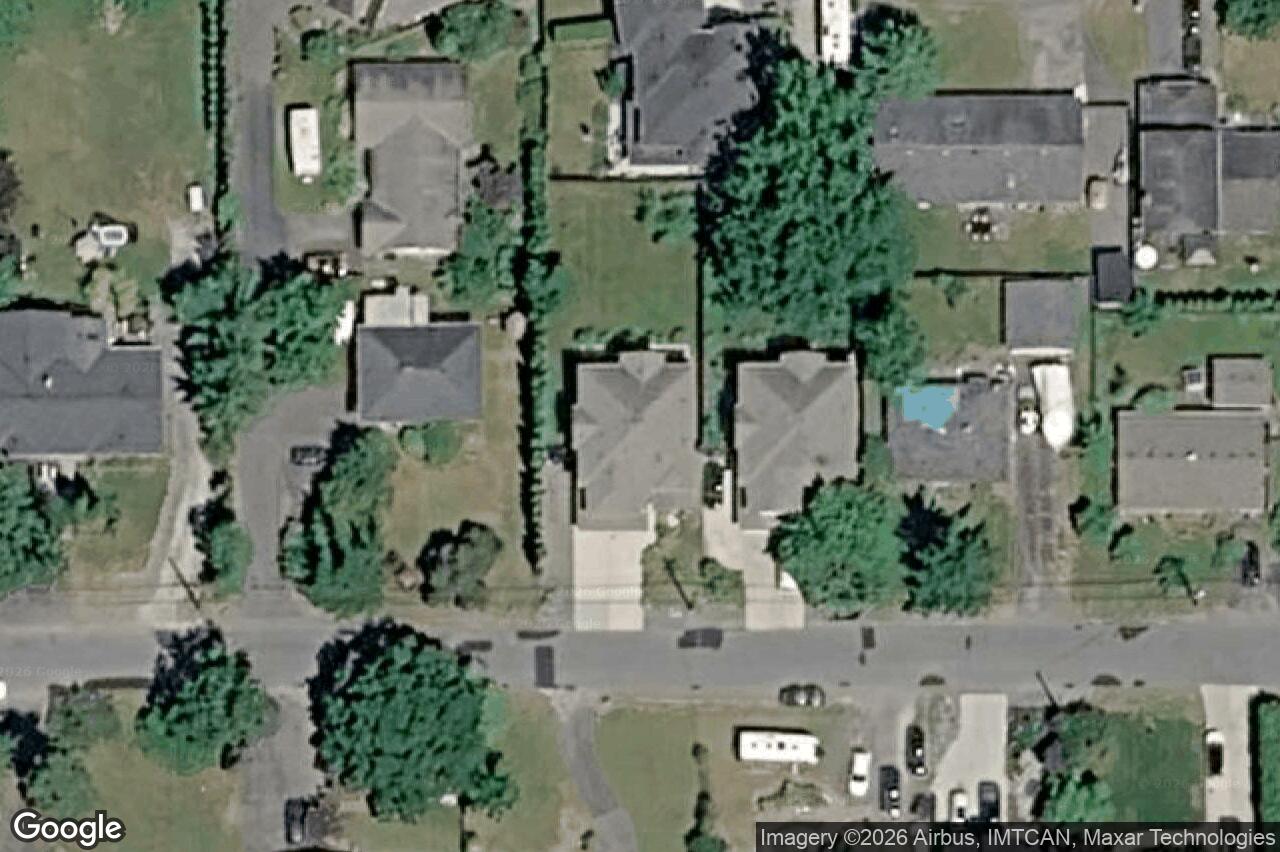 Aerial view of 1220 Marchant Rd, Central Saanich