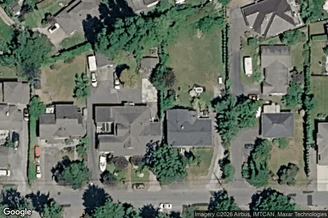 Aerial view of 1208 Marchant Rd, Central Saanich