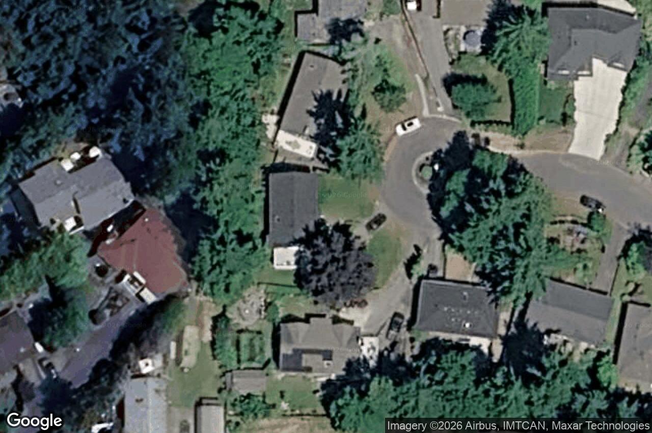 Aerial view of 947 Peggy Anne Cres, Central Saanich