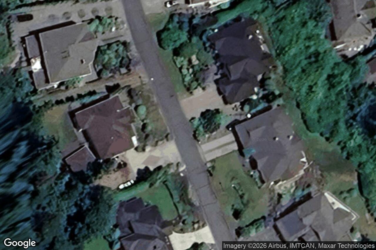 Aerial view of 7012 Island View Pl, Central Saanich