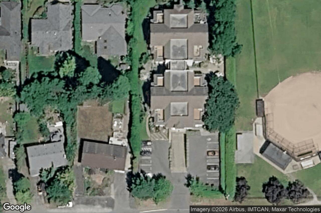 Aerial view of 102 – 1196 Sluggett Rd, Central Saanich