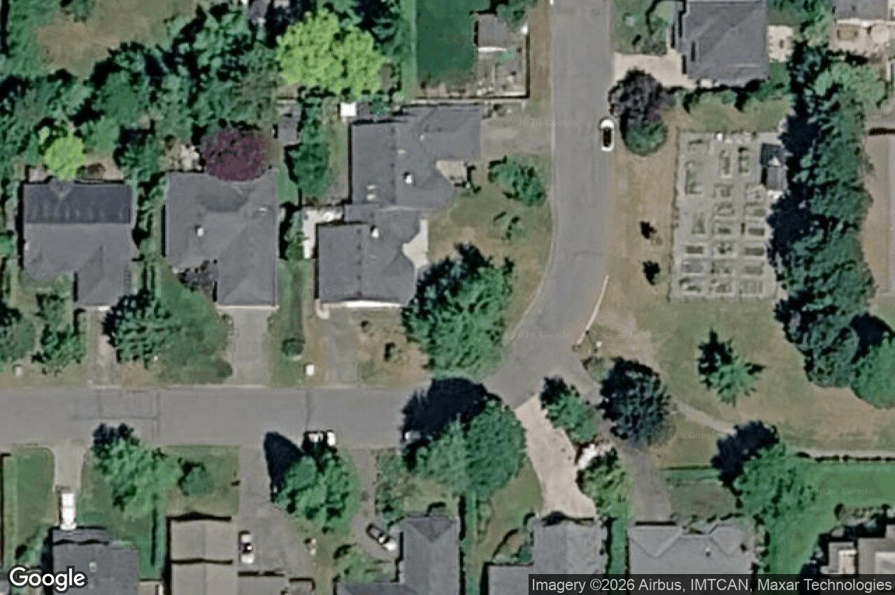 Aerial view of 1184 Lucille Dr, Central Saanich