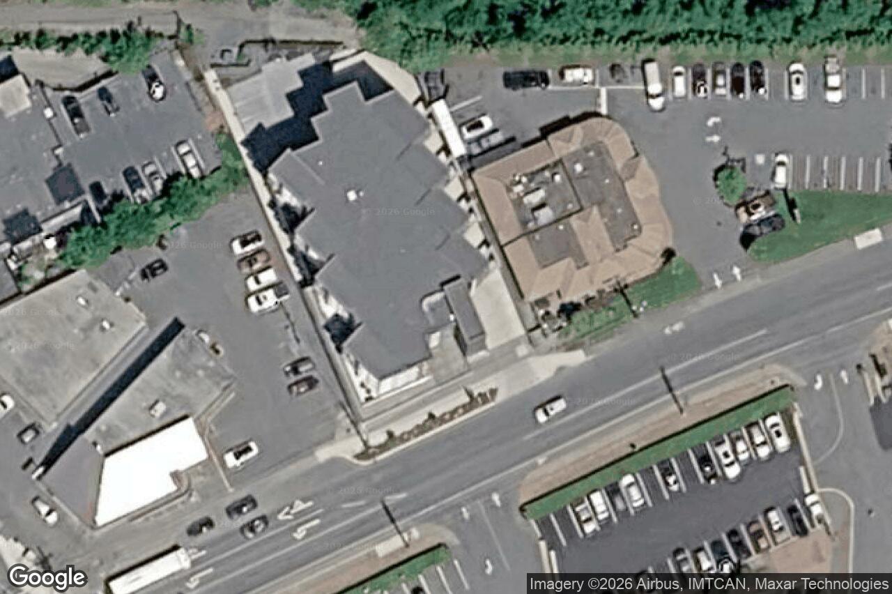 Aerial view of 101 – 7098 Wallace Dr, Central Saanich