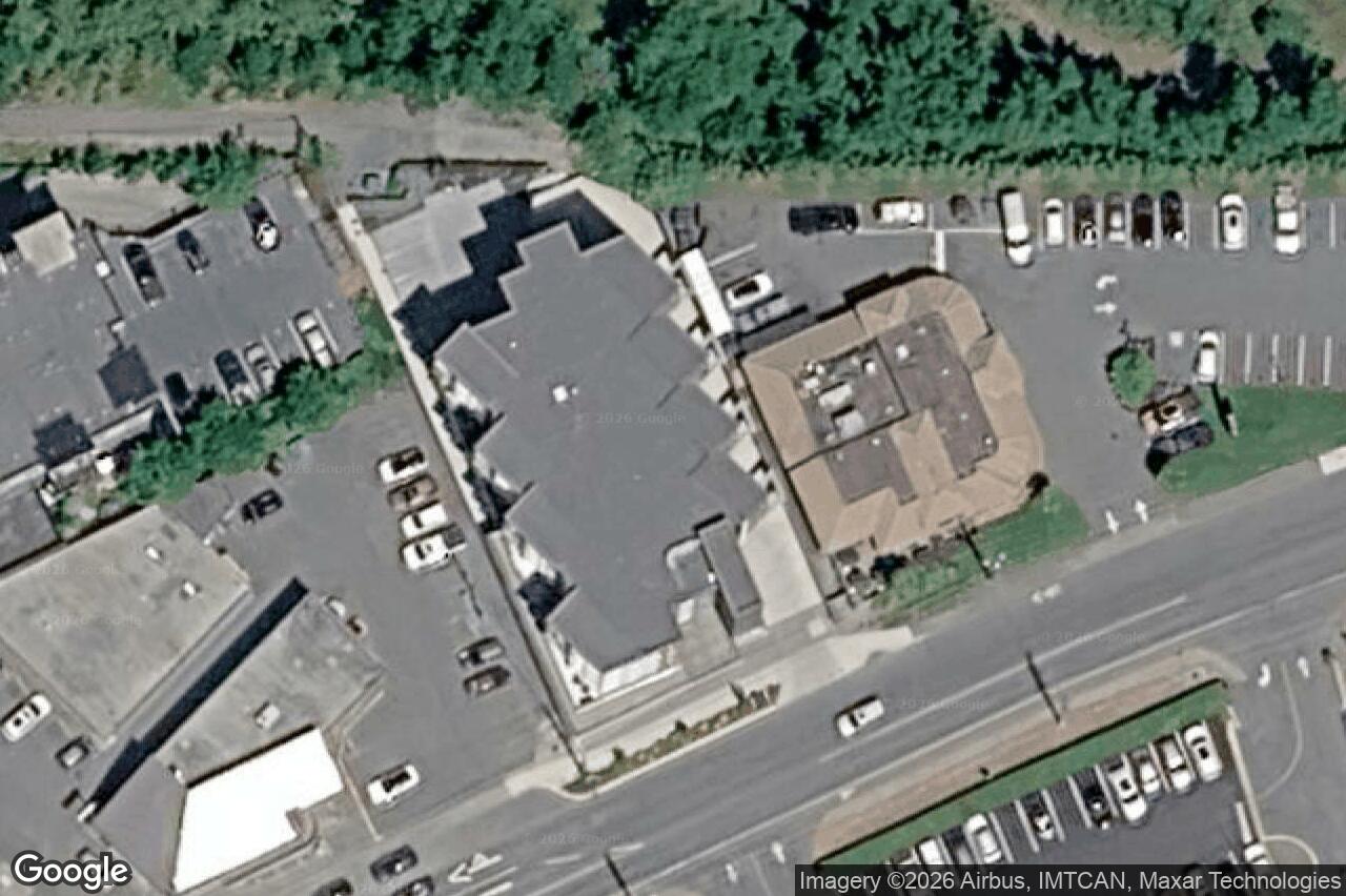 Aerial view of 307 – 7098 Wallace Dr, Central Saanich