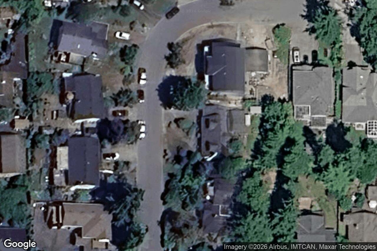 Aerial view of 7211 Kimpata Way, Central Saanich