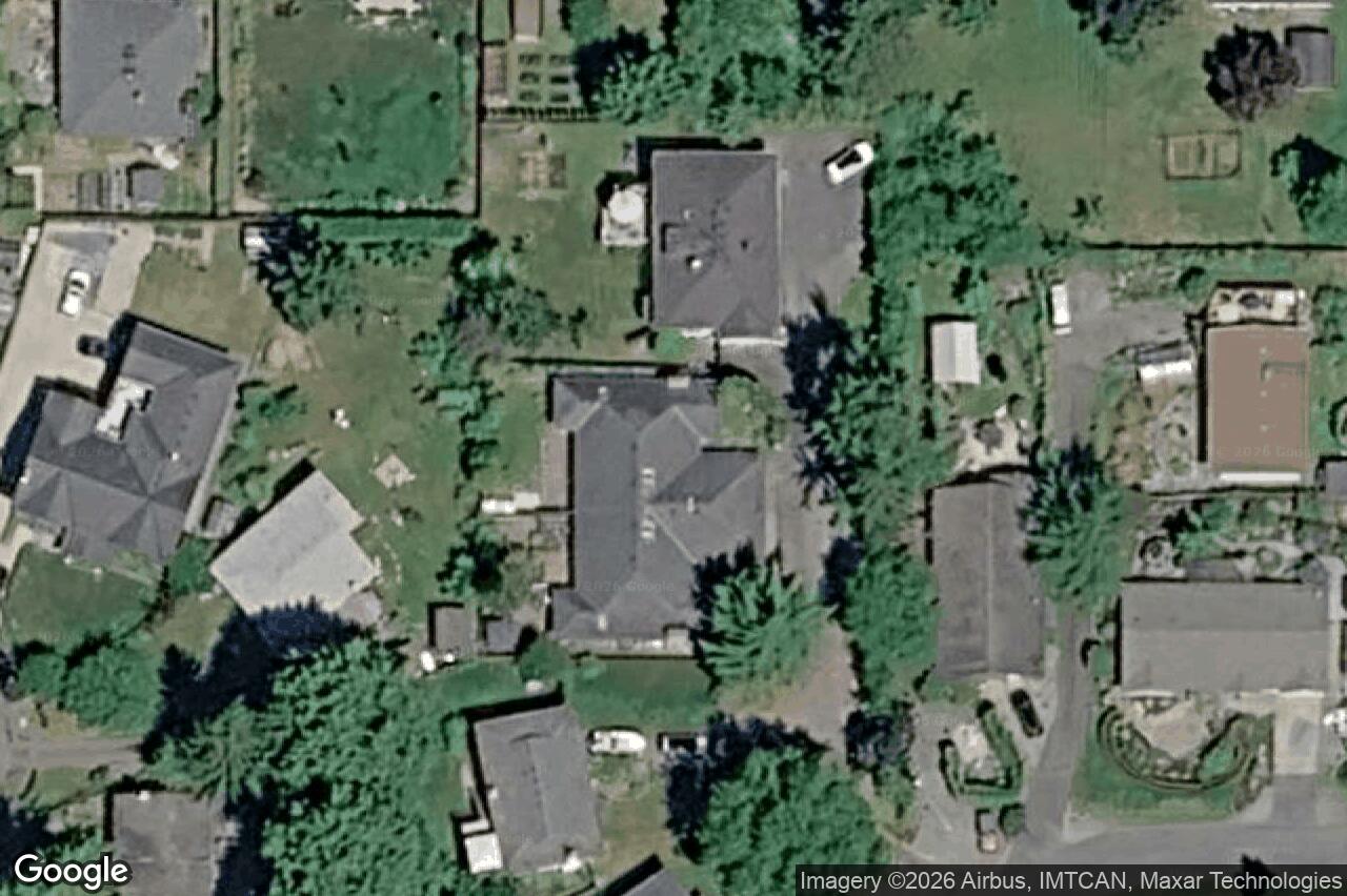 Aerial view of 1058 Holly Park Rd, Central Saanich