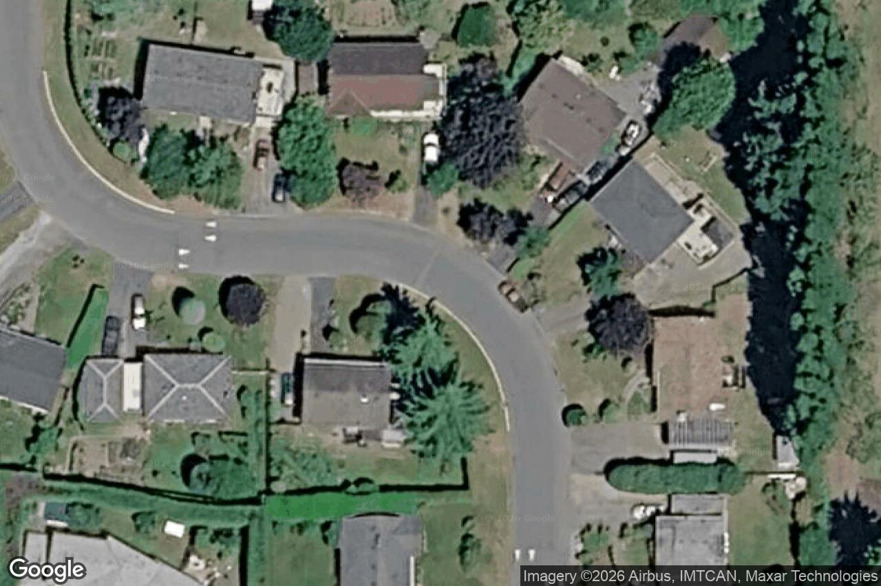Aerial view of 7216 Early Pl, Central Saanich