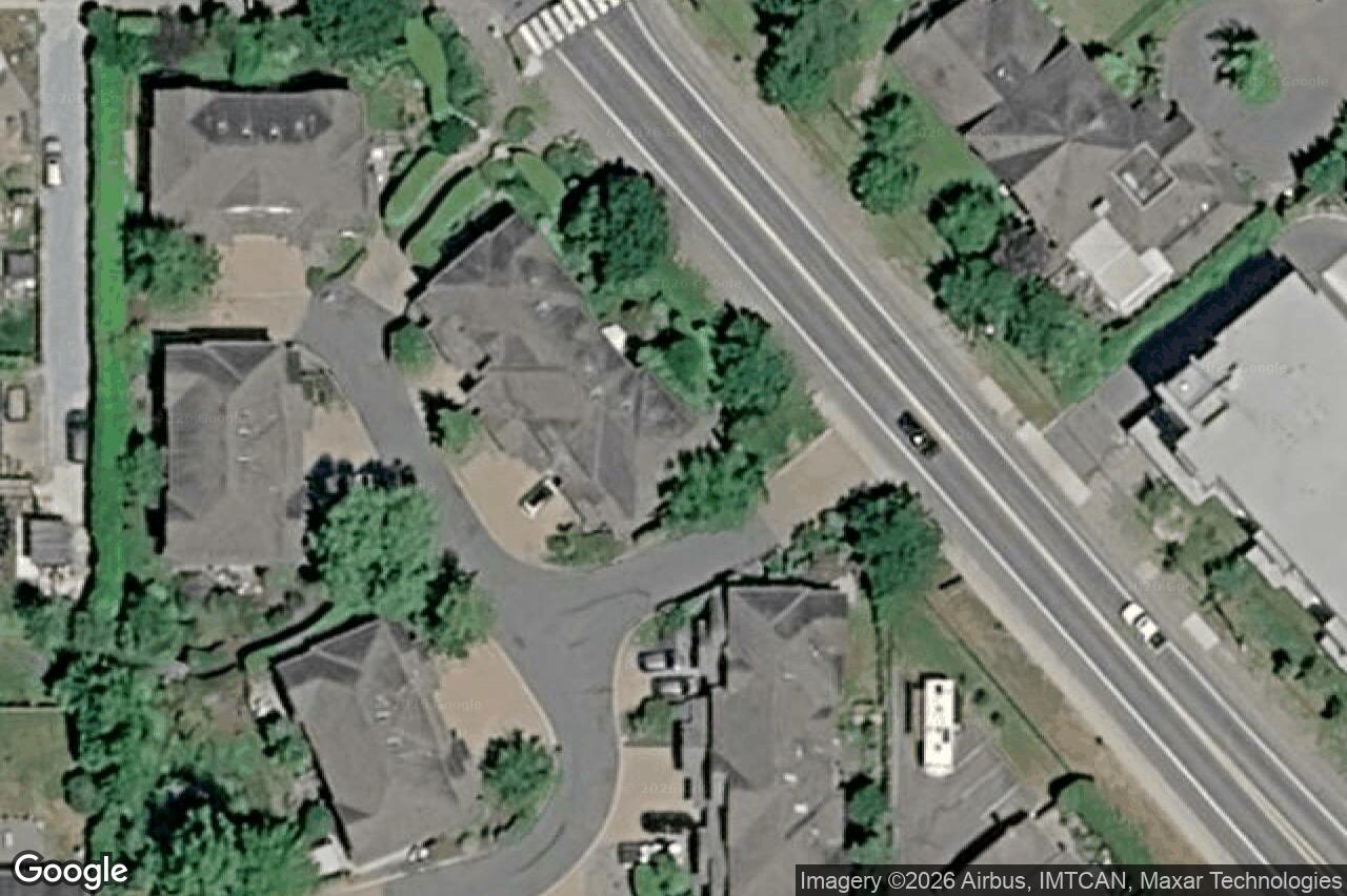 Aerial view of 5A – 7250 West Saanich Rd, Central Saanich