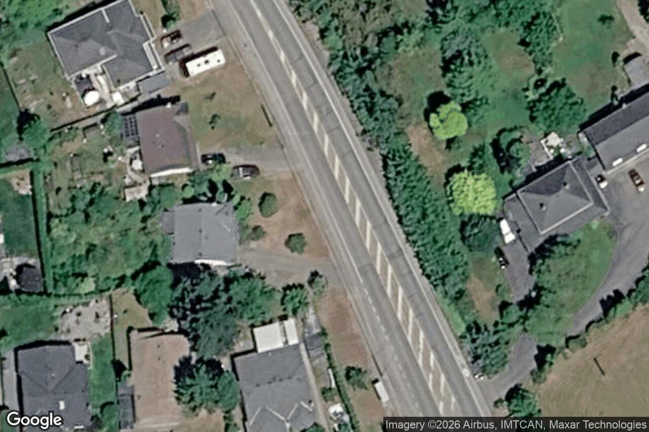 Aerial view of 7316 East Saanich Rd, Central Saanich
