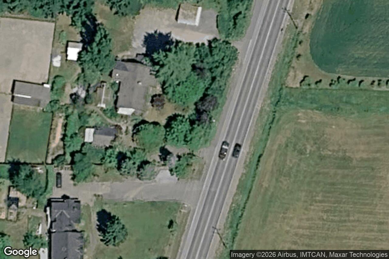Aerial view of 7356 Wallace Dr, Central Saanich