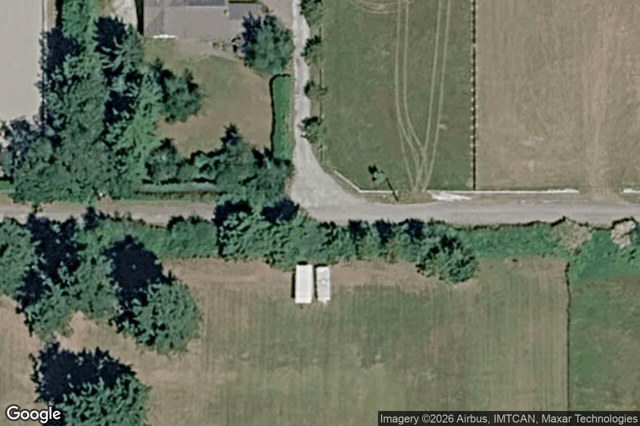 Aerial view of 1584 White Rd, Central Saanich