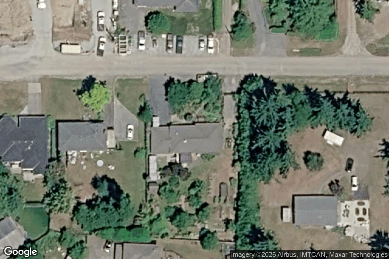 Aerial view of 1961 Hovey Rd, Central Saanich