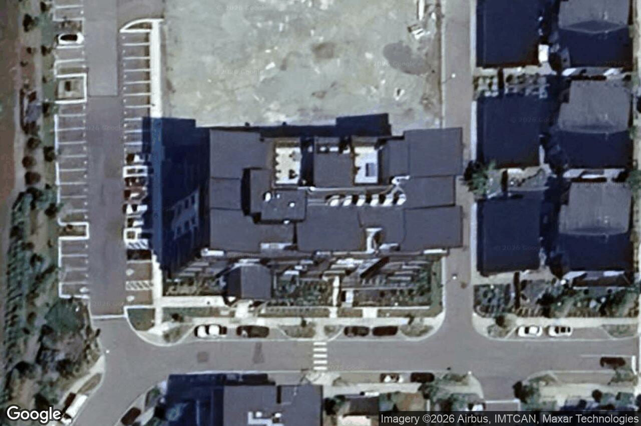 Aerial view of 305 – 2520 Hackett Cres, Central Saanich