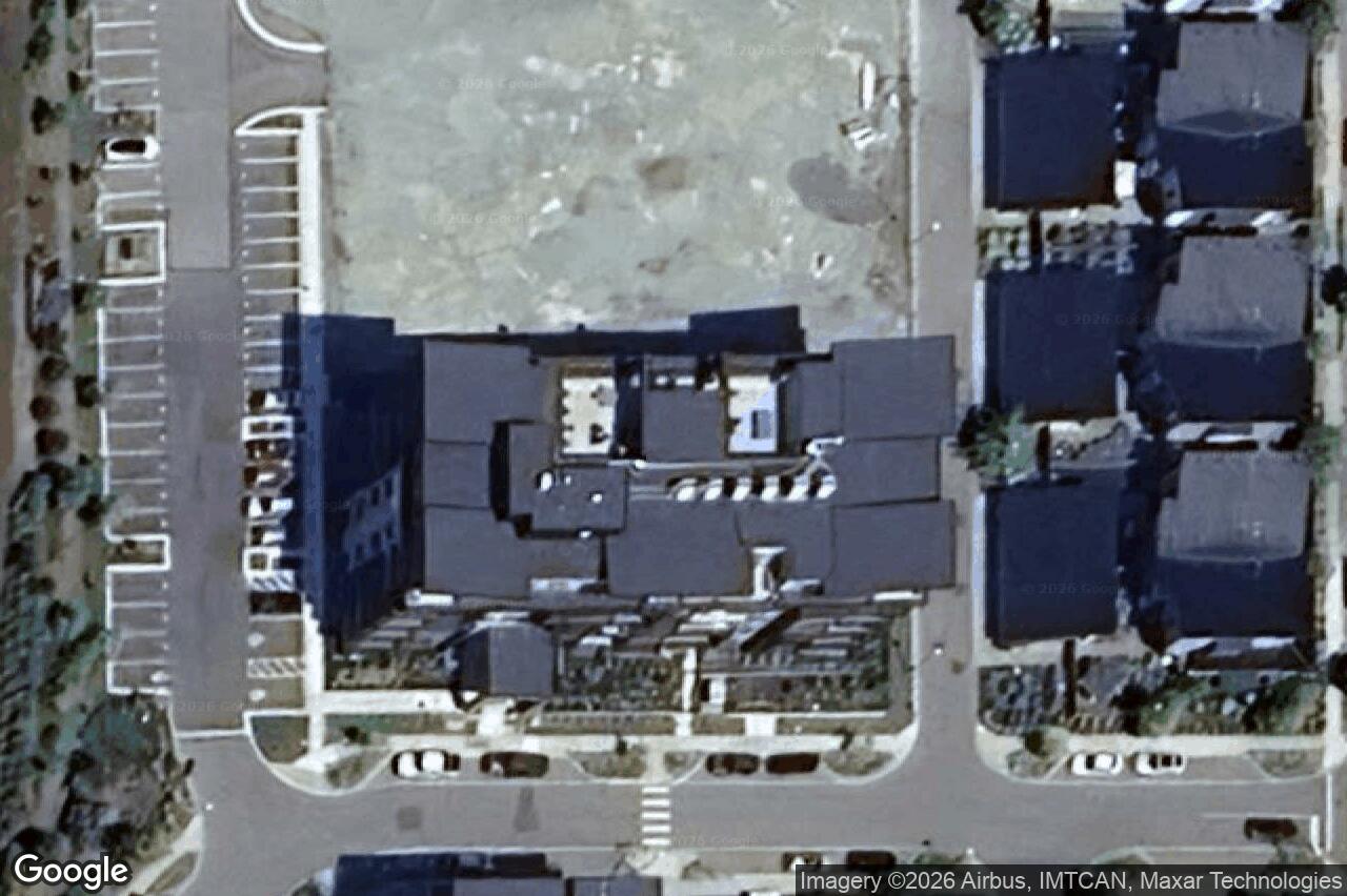 Aerial view of 509 – 2520 Hackett Cres, Central Saanich