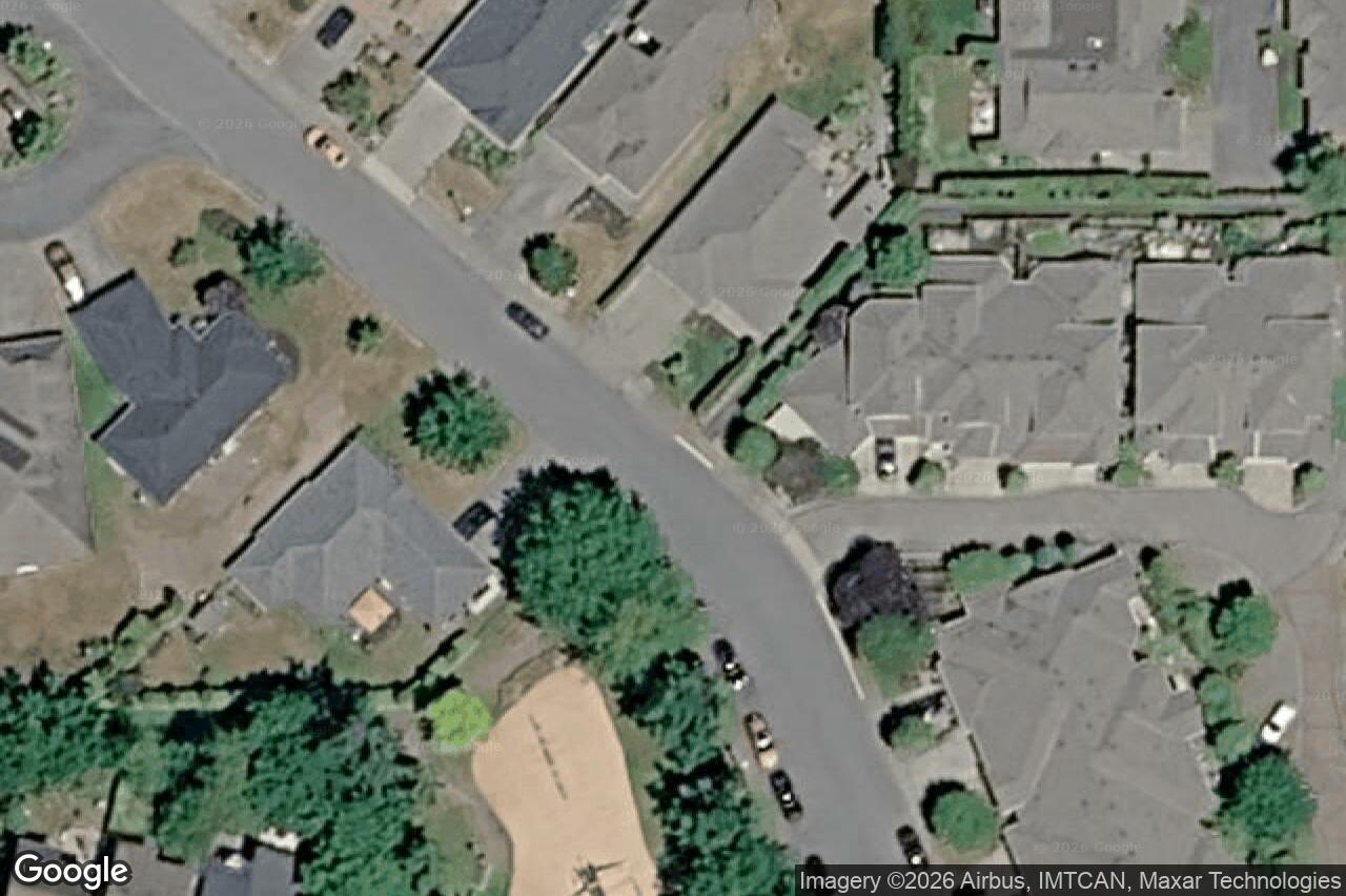 Aerial view of 1954 Polo Park Crt, Central Saanich