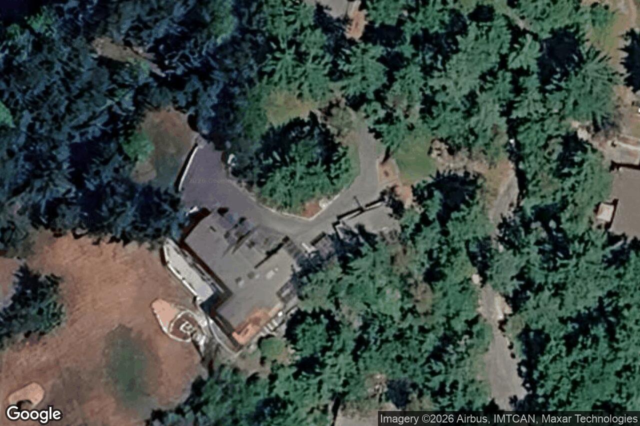 Aerial view of 8100 Woodwyn Terr, Central Saanich