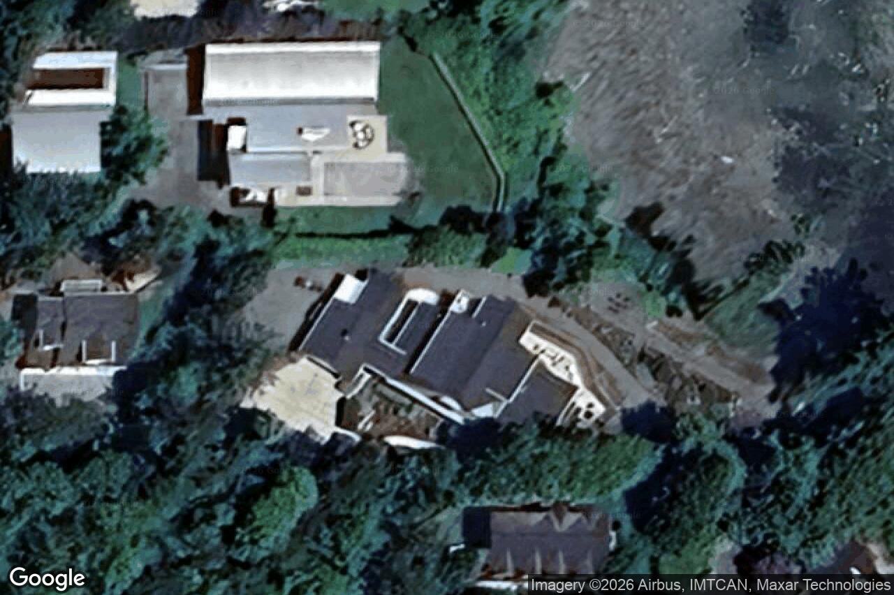 Aerial view of 8401 Lochside Dr, Central Saanich