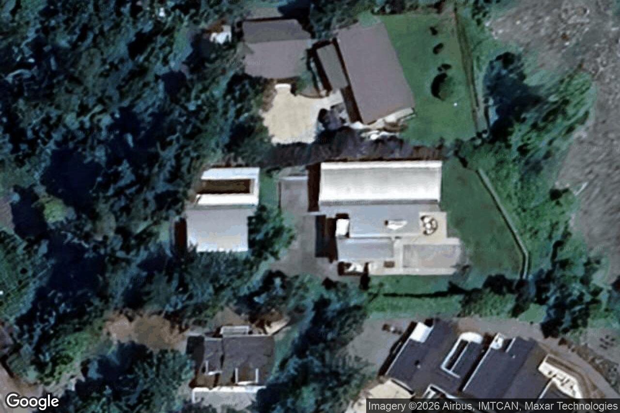Aerial view of 8407 Lochside Dr, Central Saanich