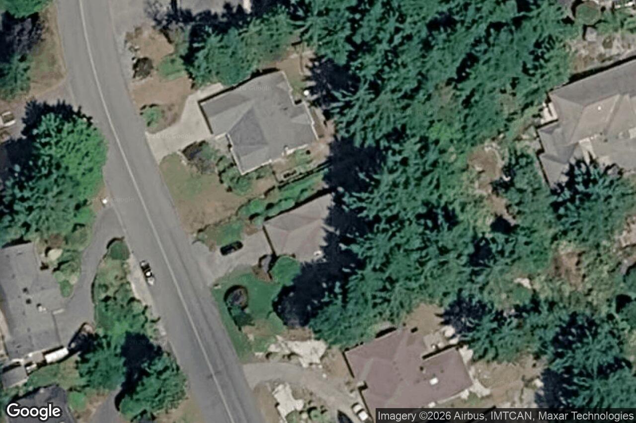 Aerial view of 1636 Barrett Dr, North Saanich