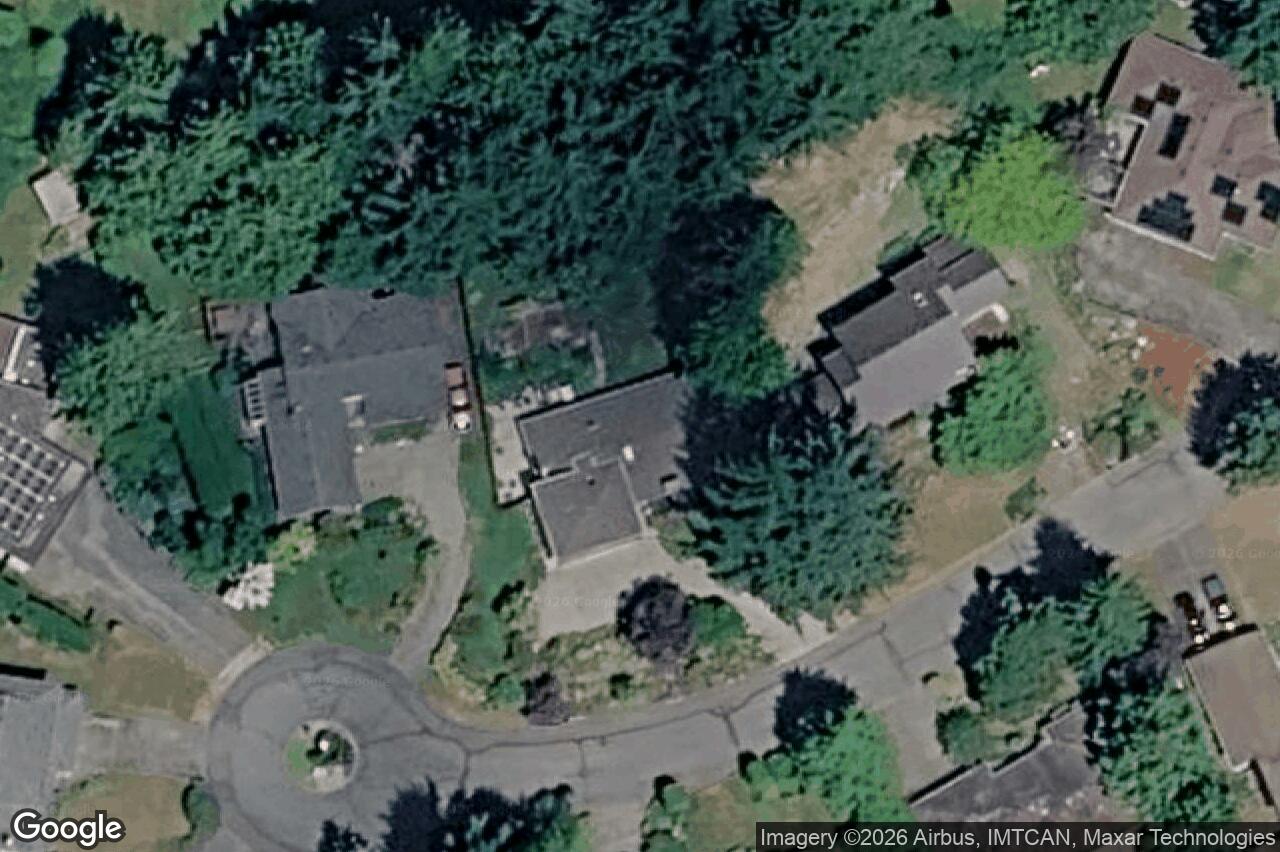 Aerial view of 1730 Lopez Pl, North Saanich
