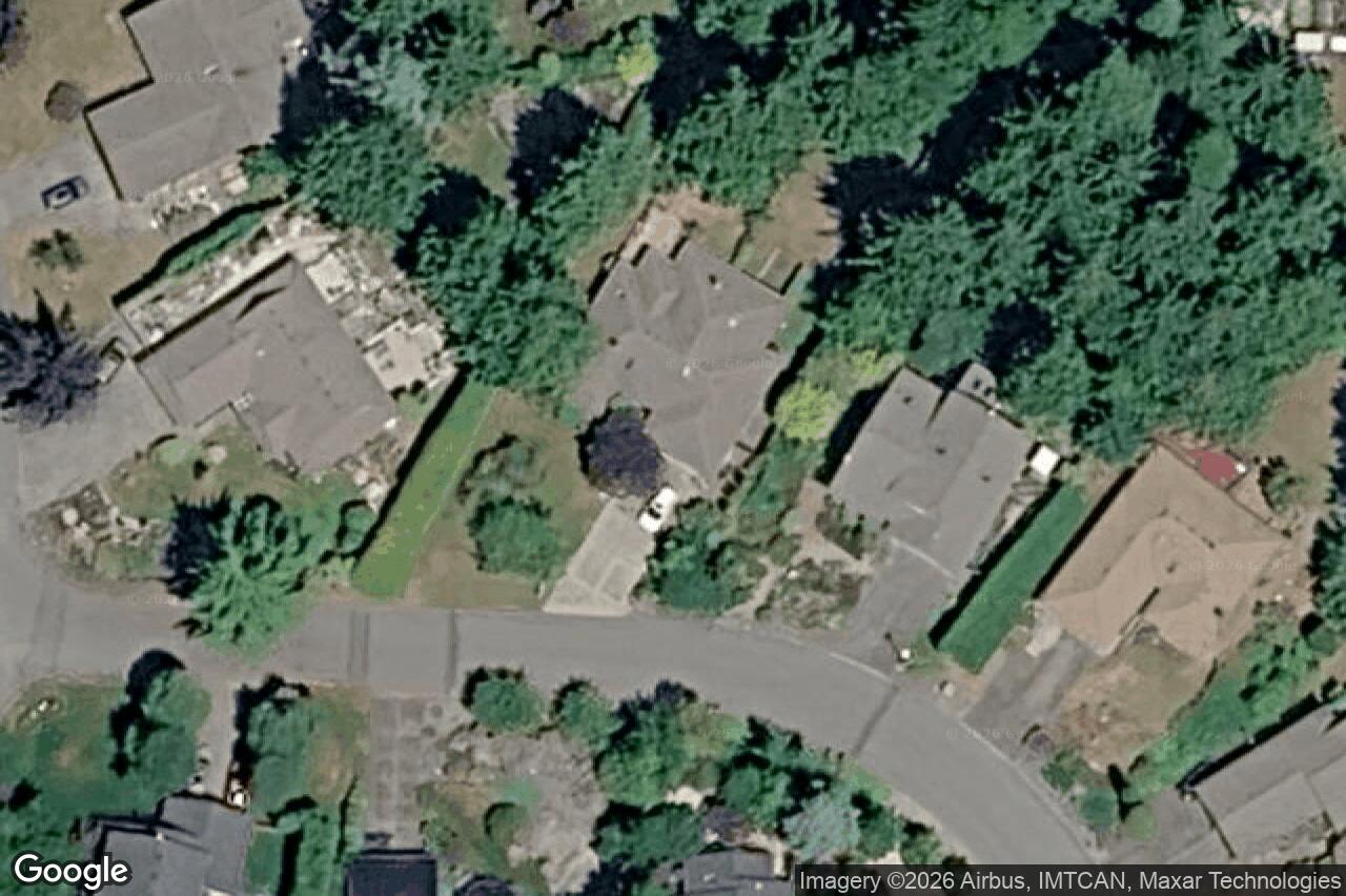 Aerial view of 8636 Sentinel Pl, North Saanich