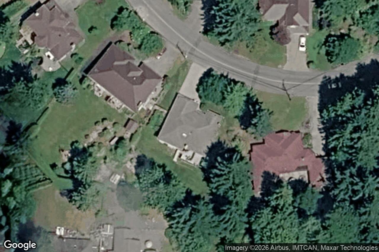 Aerial view of 1599 Dean Park Rd, North Saanich