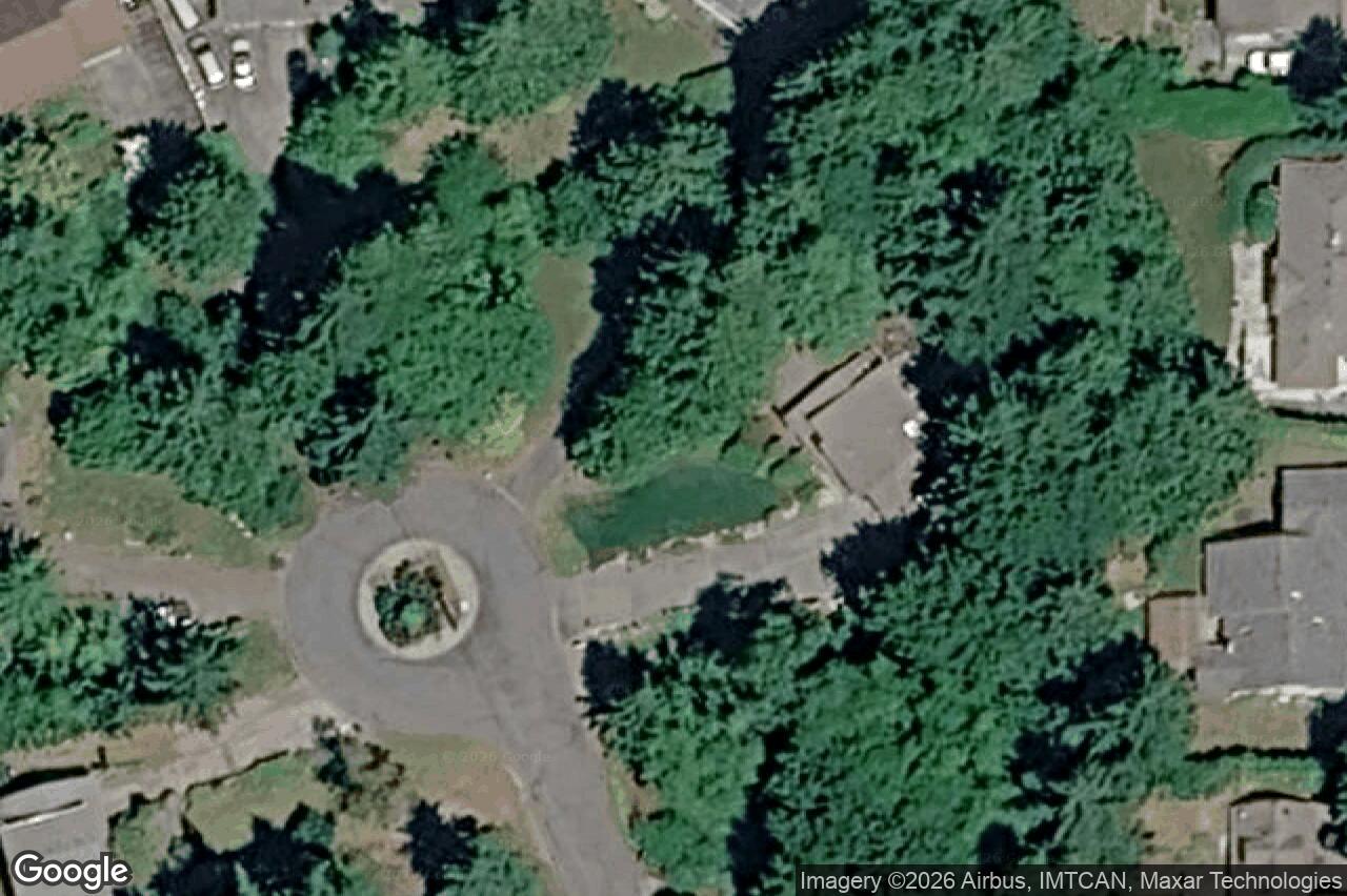 Aerial view of 8705 Nash Pl, North Saanich