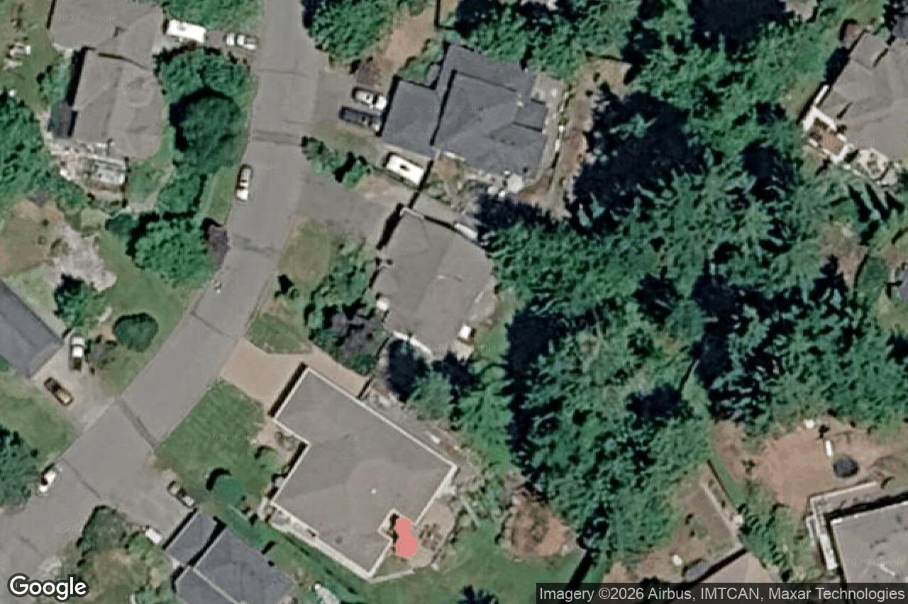 Aerial view of 1567 Mayneview Terr, North Saanich