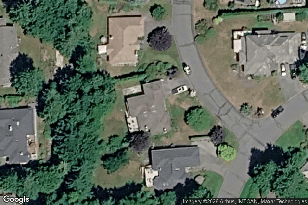 Aerial view of 8830 Langara Pl, North Saanich