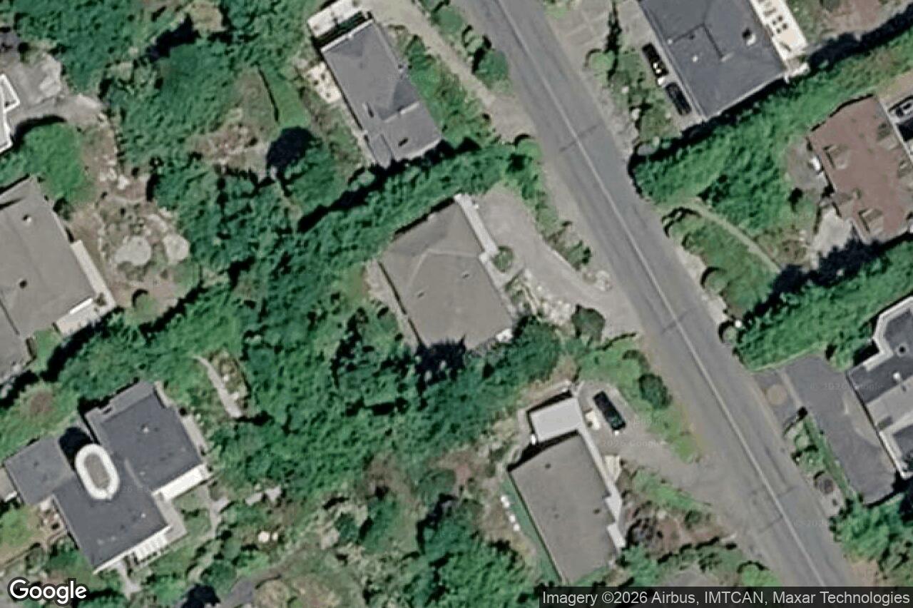 Aerial view of 8870 Forest Park Dr, North Saanich