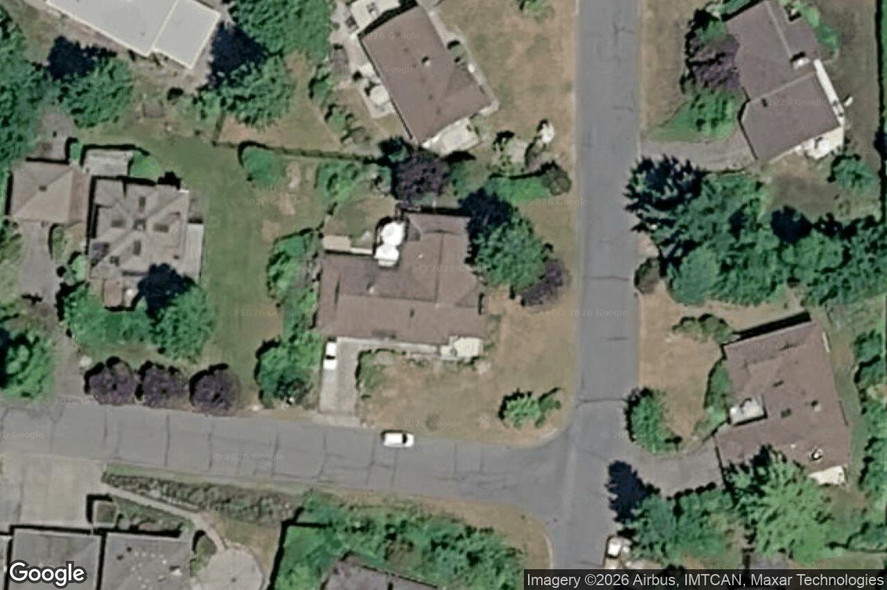 Aerial view of 1794 Orcas Park Terr, North Saanich
