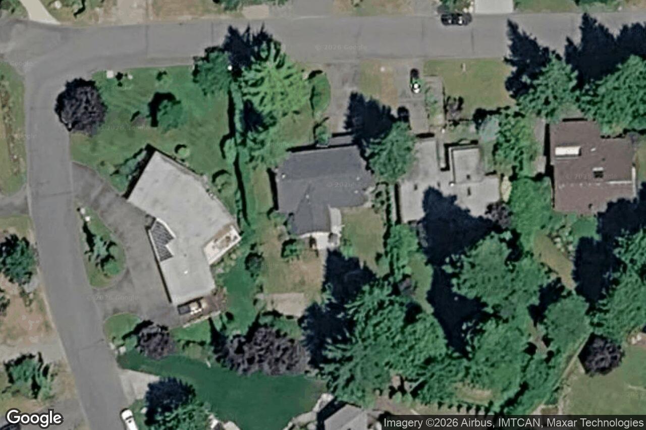 Aerial view of 1691 Cresswell Dr, North Saanich