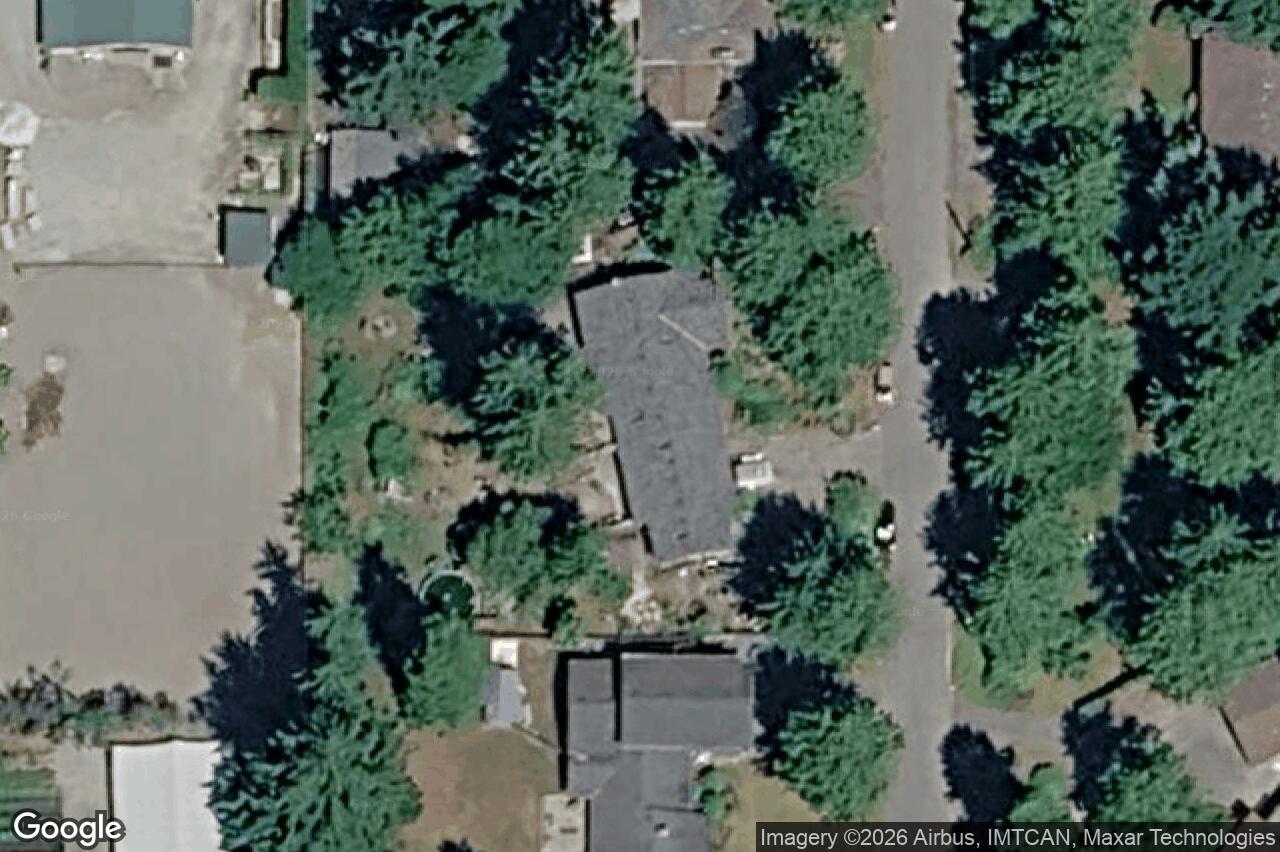 Aerial view of 9236 Pinetree Rd, North Saanich