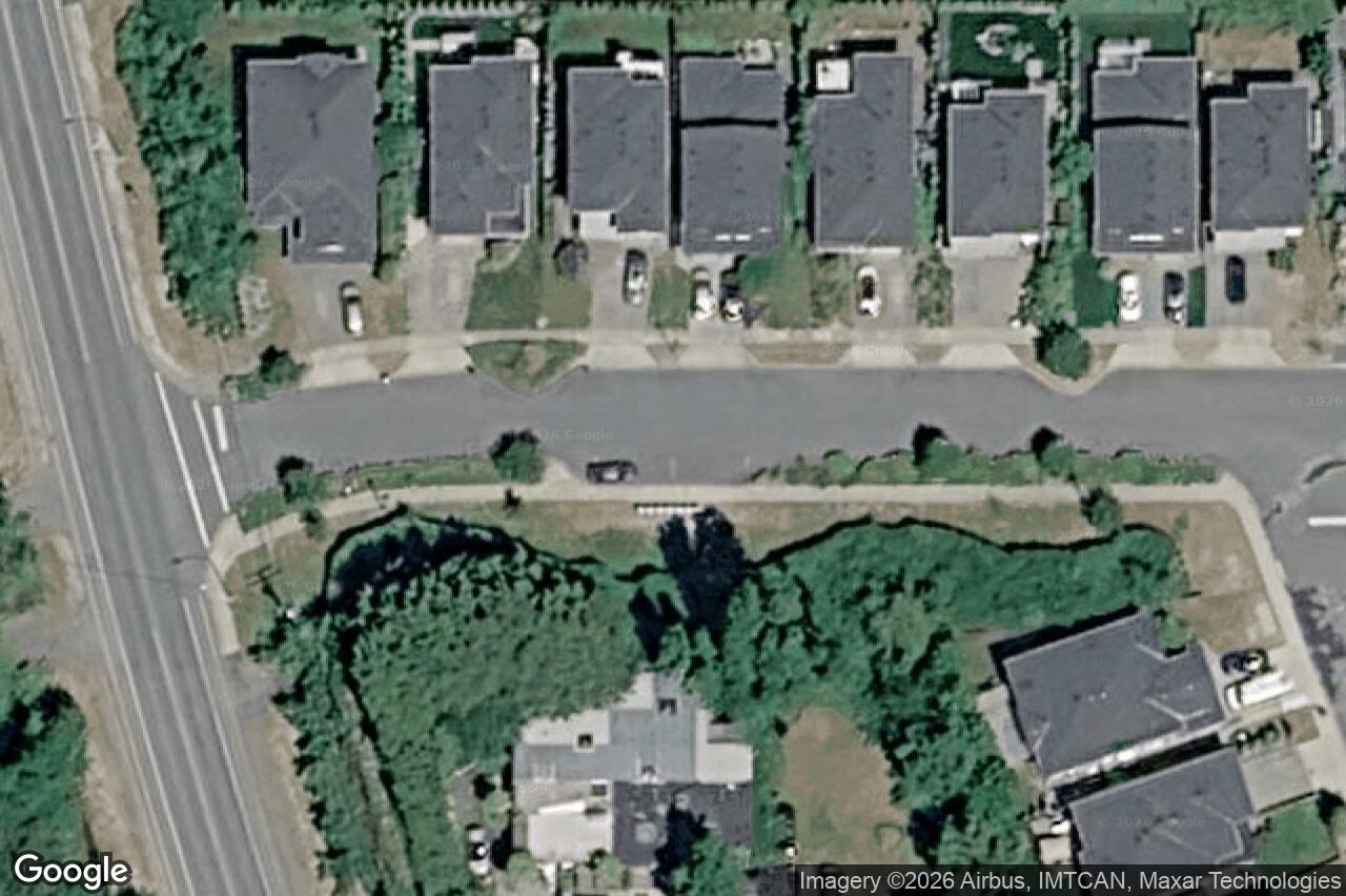 Aerial view of 2020 Deerbrush Cres, North Saanich