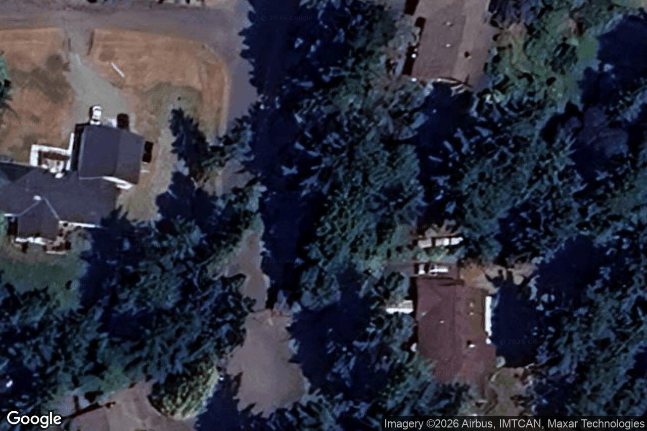 Aerial view of 9343 Carnoustie Cres, North Saanich