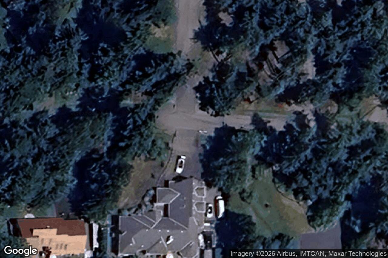 Aerial view of 657 Cromarty Ave, North Saanich