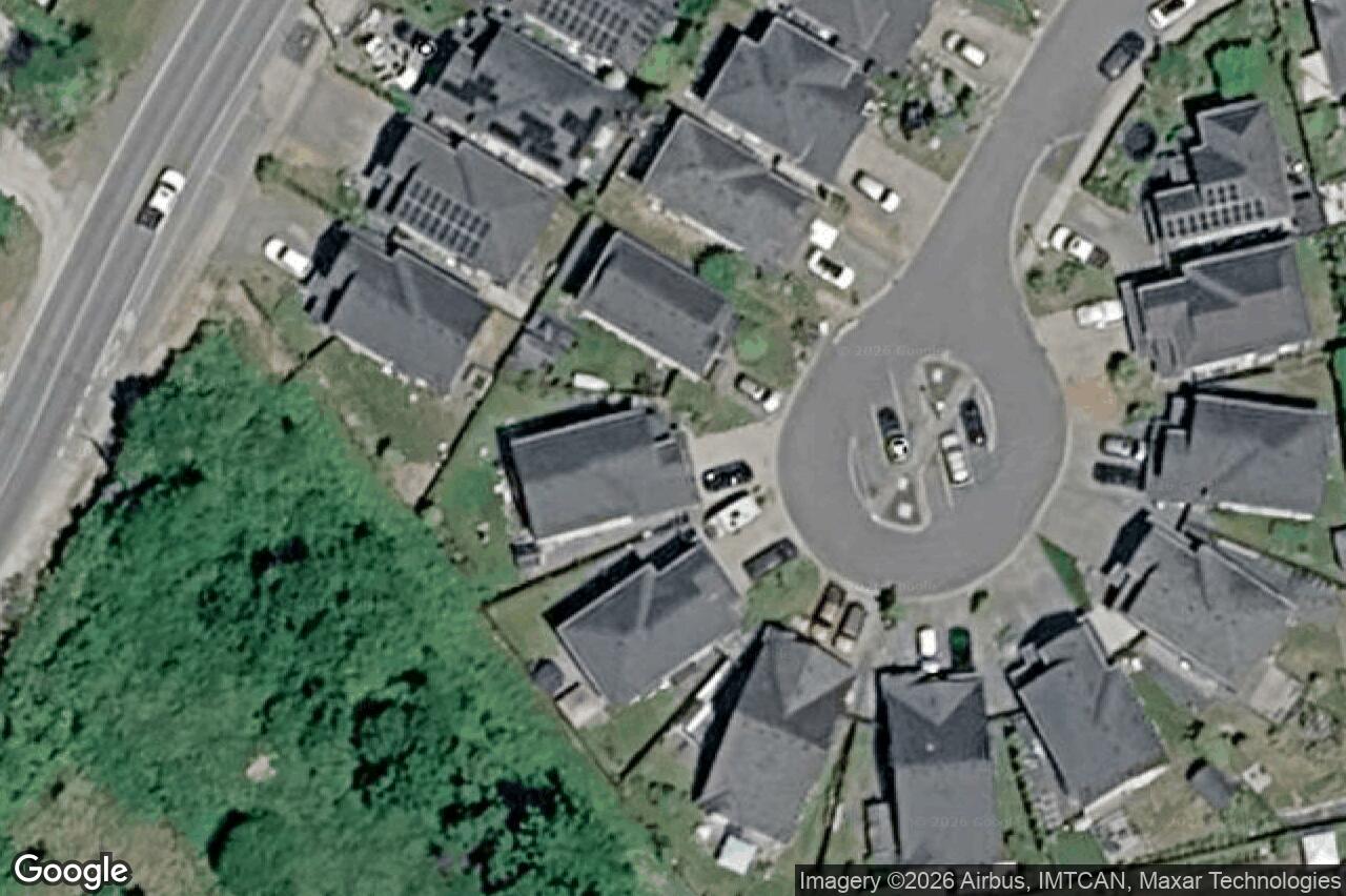Aerial view of 1940 Brackman Way, North Saanich