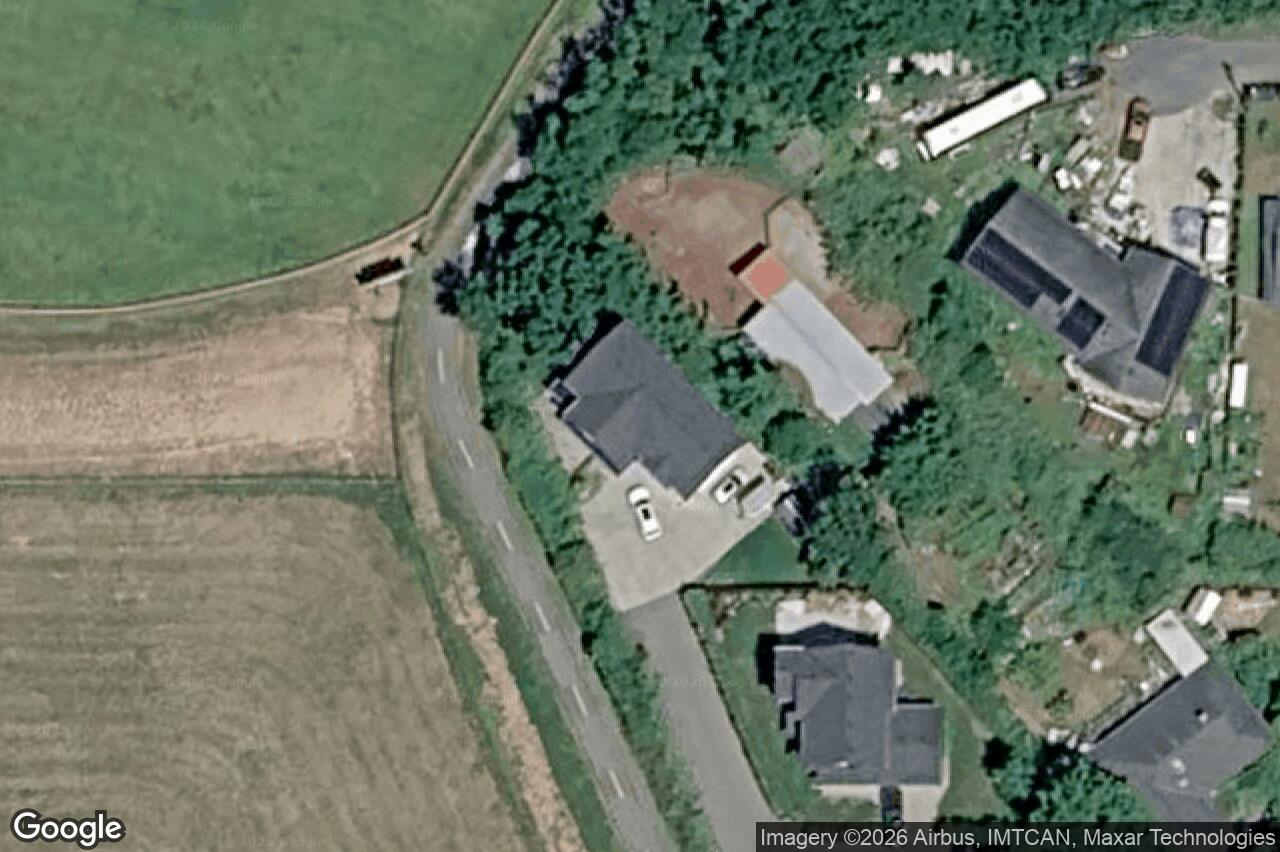 Aerial view of 9356 East Saanich Rd, North Saanich