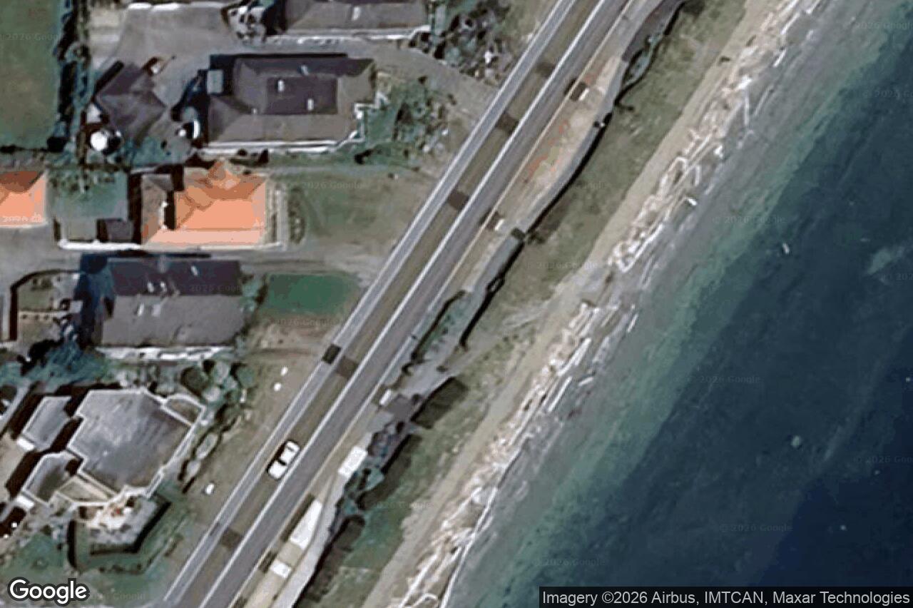 Aerial view of 9452 Lochside Dr, Sidney