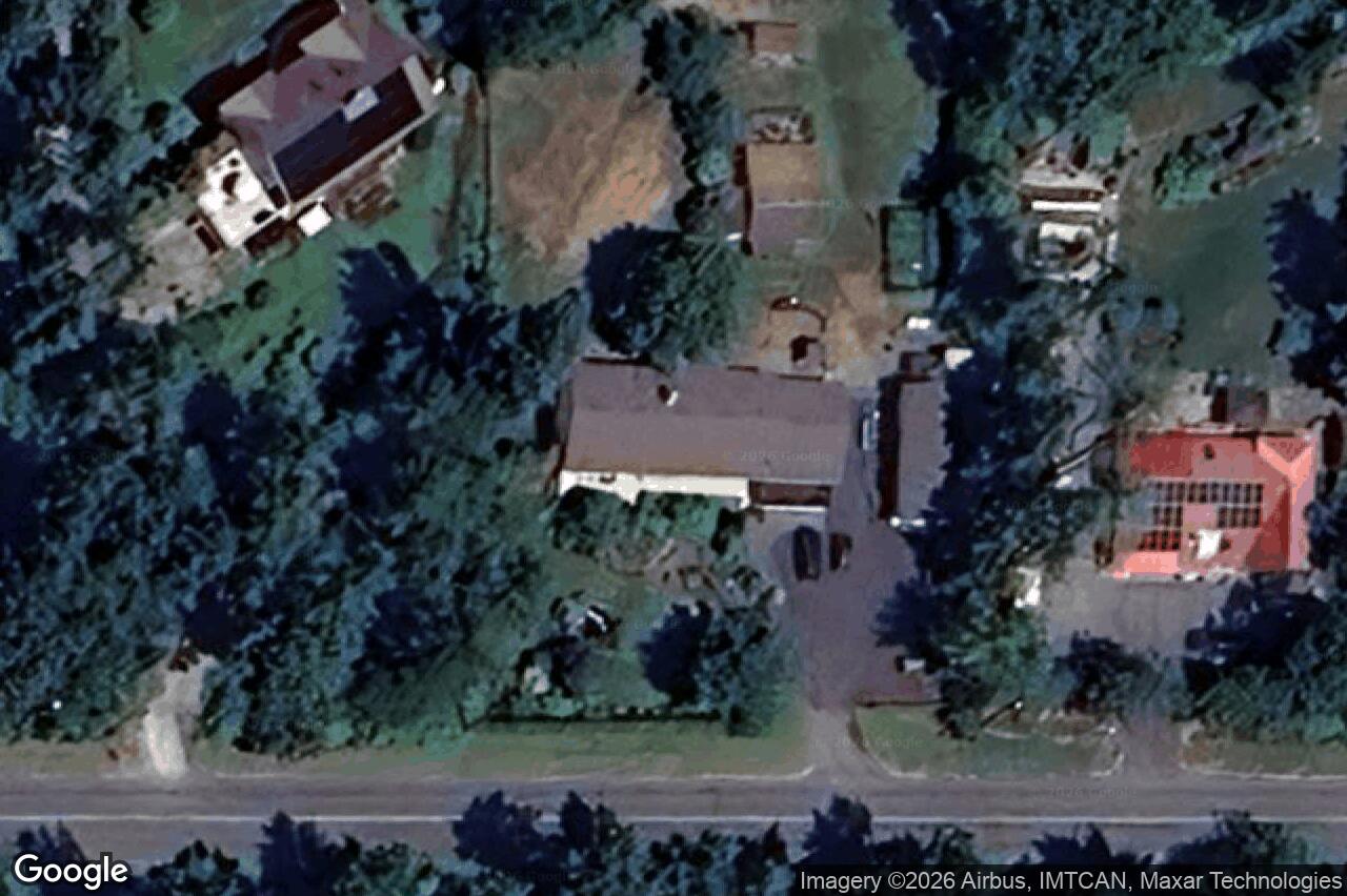 Aerial view of 714 Bradley Dyne Rd, North Saanich