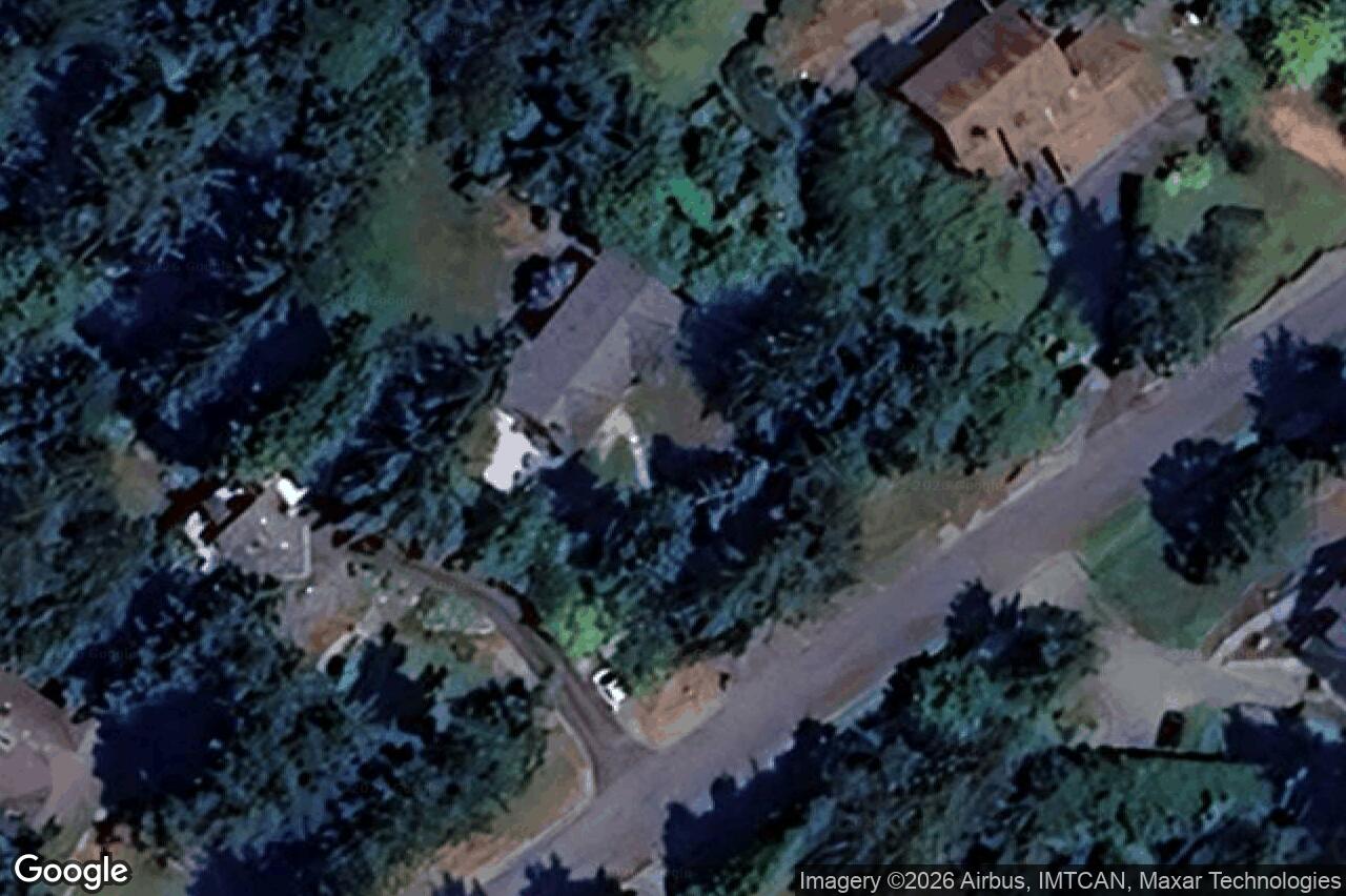 Aerial view of 9502 Glenelg Ave, North Saanich