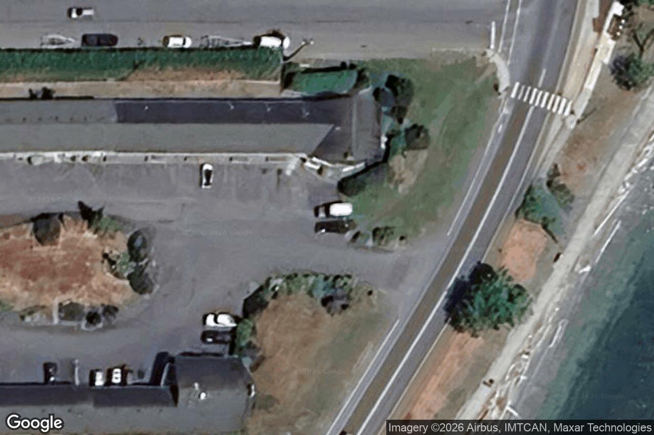 Aerial view of 313 – 9522 Lochside Dr, Sidney