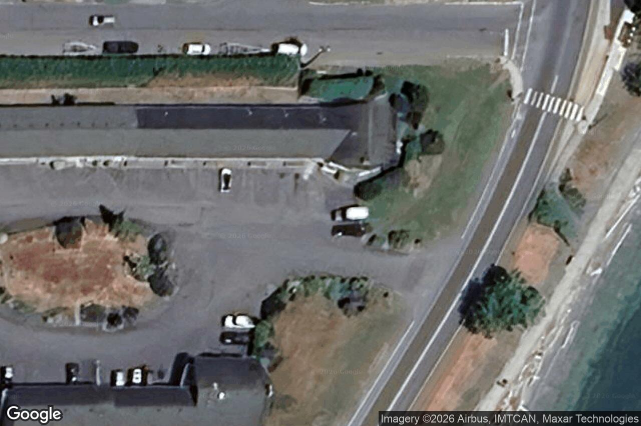 Aerial view of 103 – 9522 Lochside Dr, Sidney