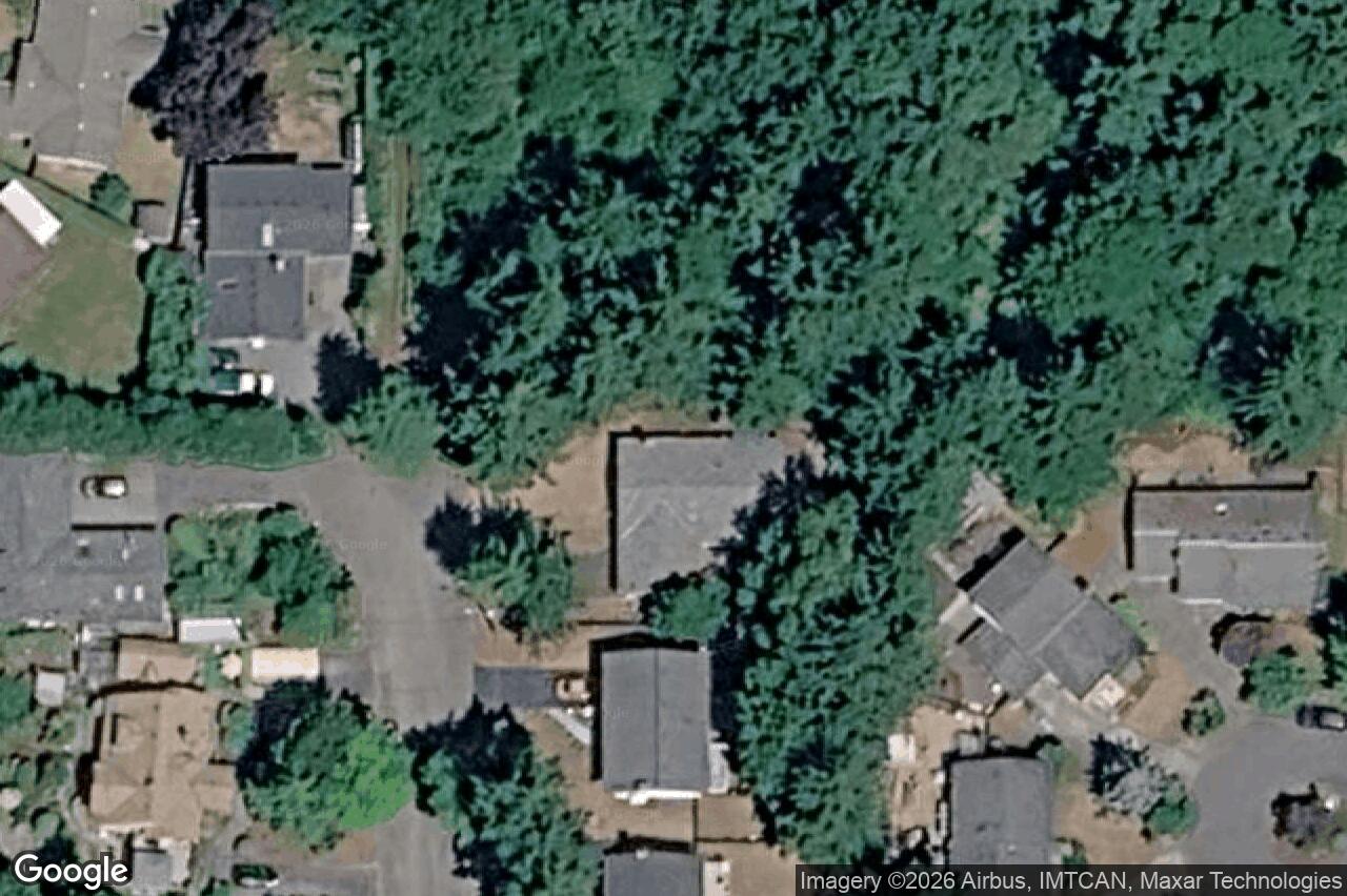 Aerial view of 9589 Waxwing Pl, Sidney