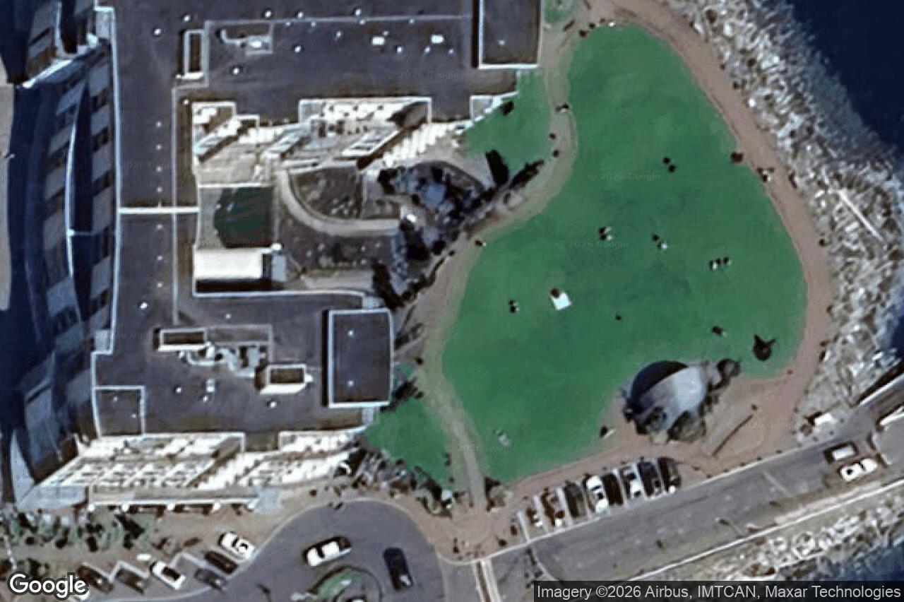 Aerial view of 308 – 9809 Seaport Pl, Sidney